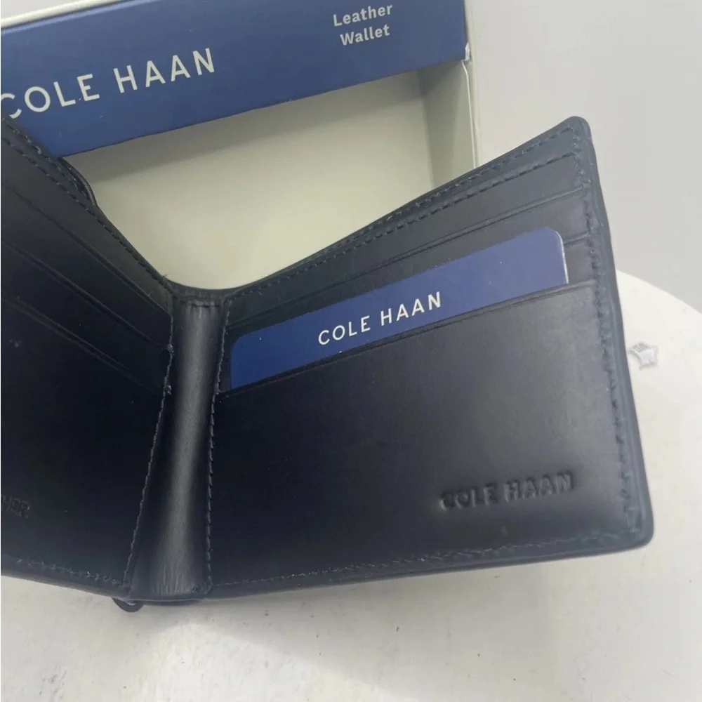 Cole Haan Midnight Leather Wallet